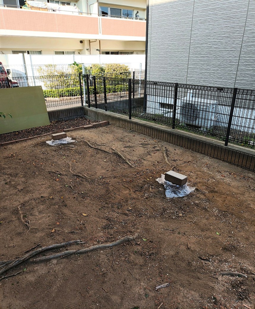 大阪府吹田市／庭木伐採